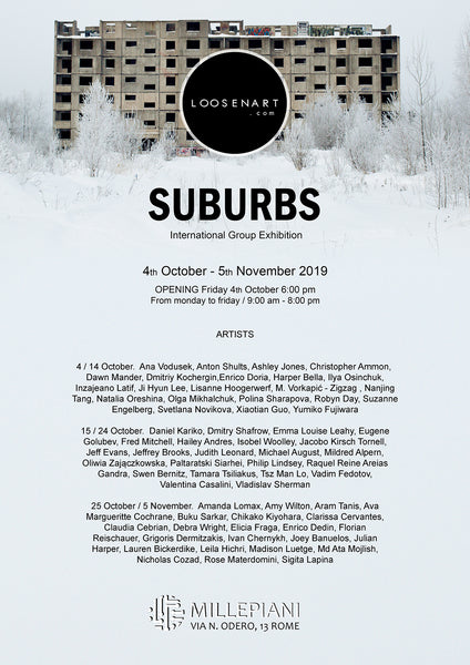 Suburbs Poster 42 x 29,7 cm │16,53 x 11,69 inch