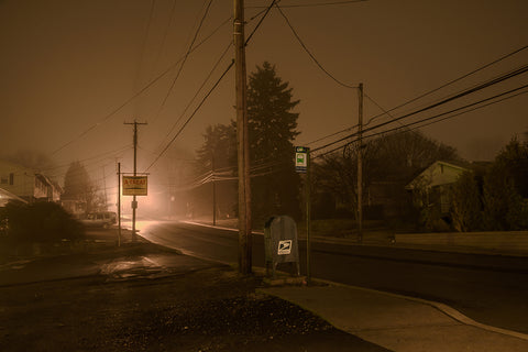 Peter Ydeen "A-Treat and a Bus Stop"