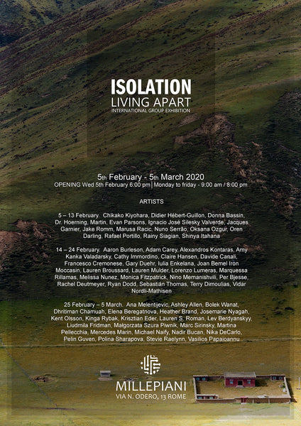 Isolation. Living Apart Exhibition Poster 42 x 29,7 cm │16,53 x 11,69 inch