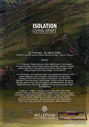 Isolation. Living Apart Exhibition Poster 42 x 29,7 cm │16,53 x 11,69 inch