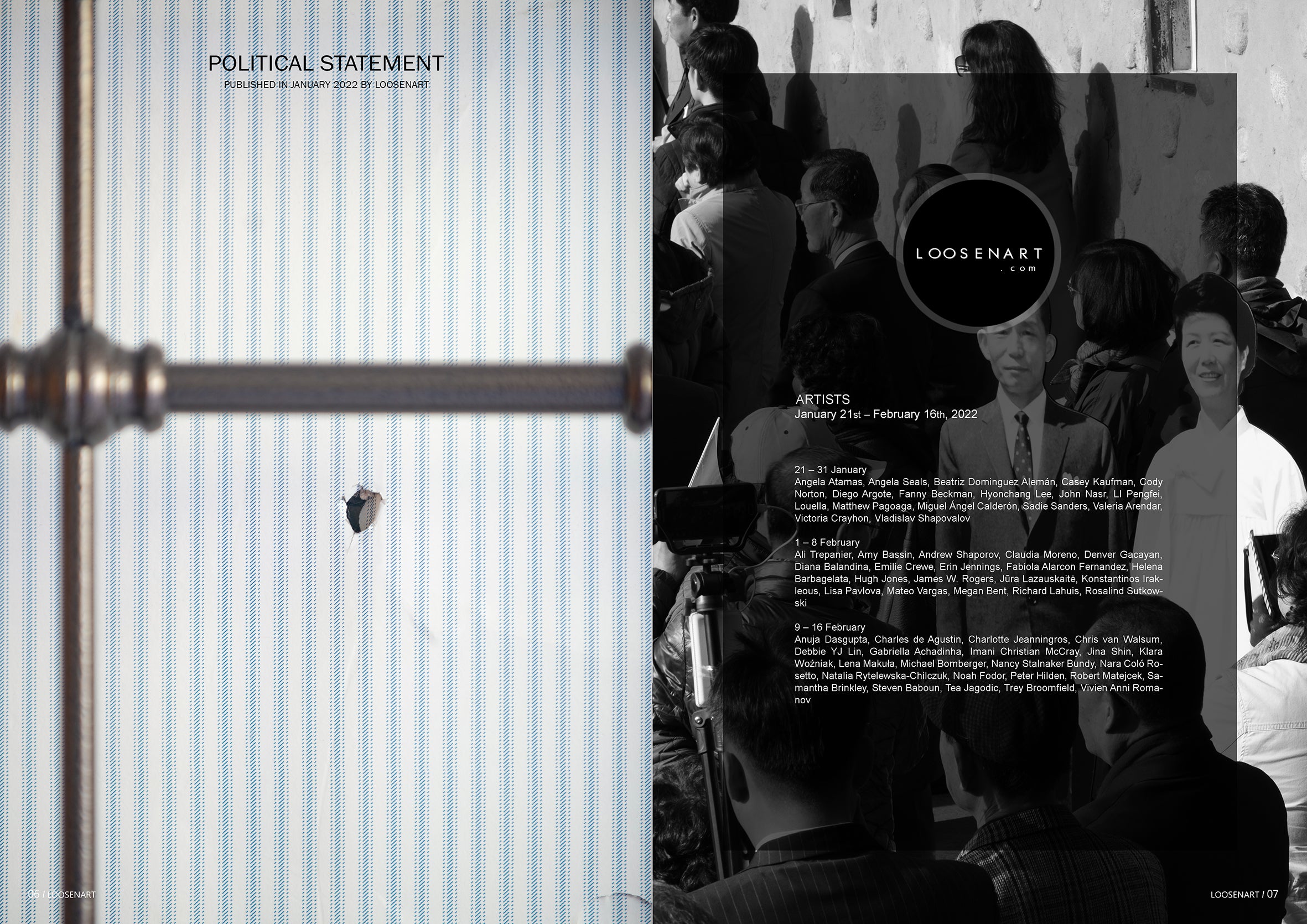 Political Statement Exhibition Catalog LoosenArt